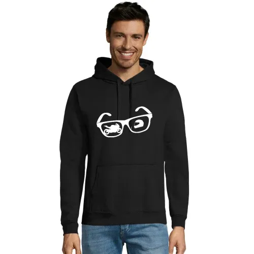 Bike Nerd Brille Hoodie