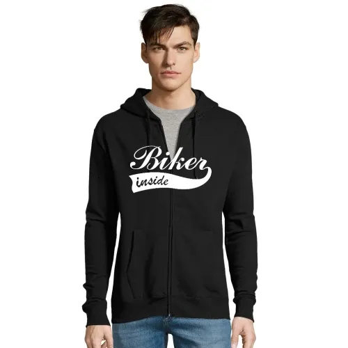 Biker inside Männer Hoodie