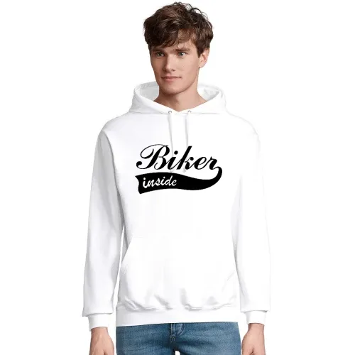 Biker inside Männer Hoodie