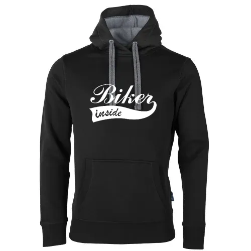 Biker inside Männer Hoodie