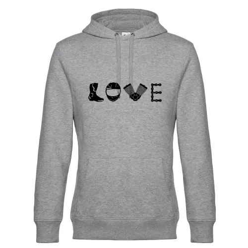 Biker Love Männer Hoodie