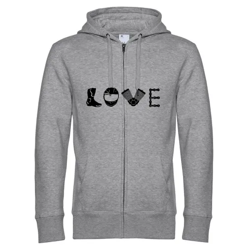 Biker Love Männer Hoodie
