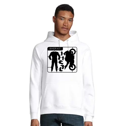Biker Motorrad Kit Hoodie Männer Stellar Bio