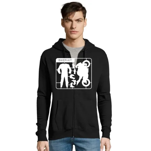 Biker Motorrad Kit Männer Hoodie