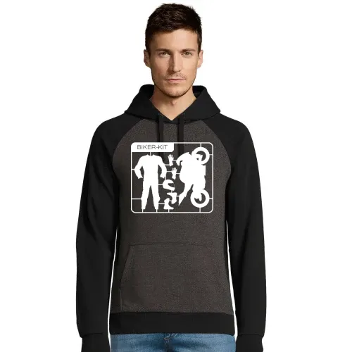 Biker Motorrad Kit Männer Hoodie