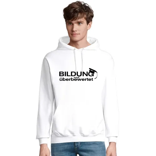 Bildung wird überbewertet Hoodie Männer Condor