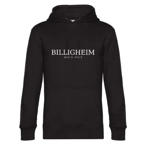 Billigheim Koordinaten Hoodie Männer King Hooded
