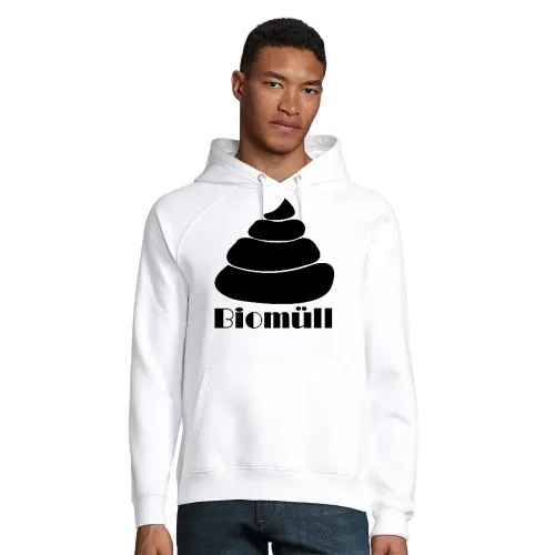 Biomüll Haufen Männer Hoodie