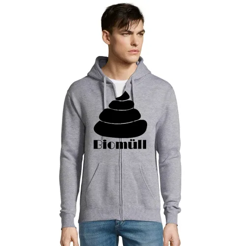 Biomüll Haufen Männer Hoodie