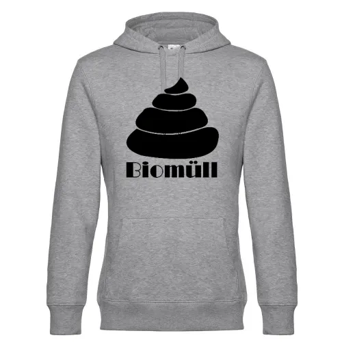 Biomüll Haufen Männer Hoodie