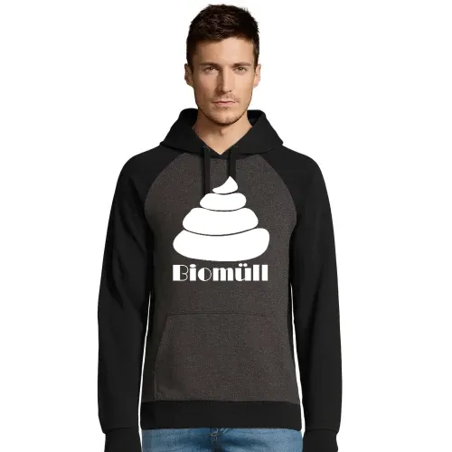 Biomüll Haufen Männer Hoodie
