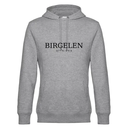 Birgelen Koordinaten Hoodie Männer King Hooded