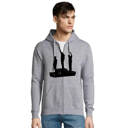 Black Power Bewegung 1968 Mexiko Männer Hoodie