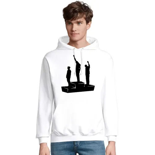 Black Power Bewegung 1968 Mexiko Männer Hoodie