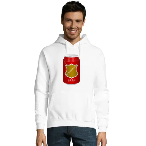 Blechsemmel Bierdose Hoodie Männer Snake