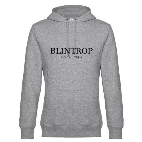 Blintrop Koordinaten Hoodie Männer King Hooded