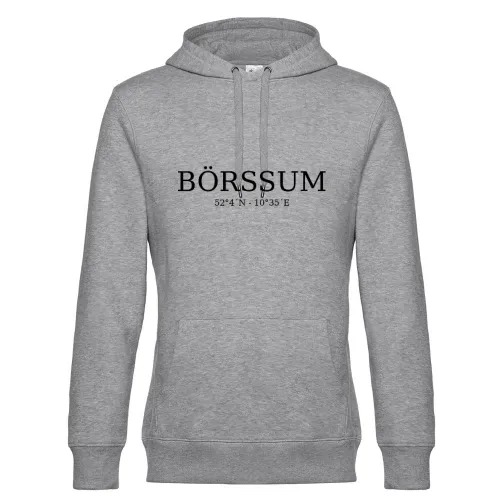 Börßum Koordinaten Hoodie Männer King Hooded
