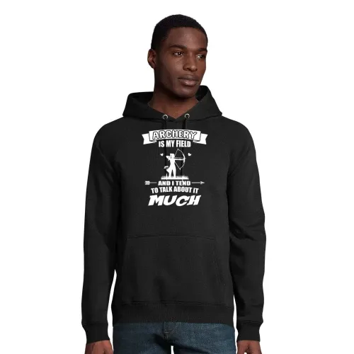 Bogenschießen Ist Mein Ding Bogenschützen Spruch Hoodie Männer Stellar Bio