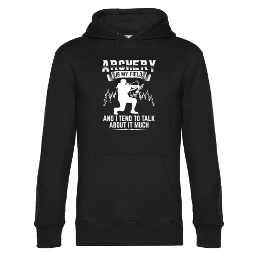 Bogenschießen Ist Mein Ding Bogenschützen Spruch Hoodie Männer King Hooded