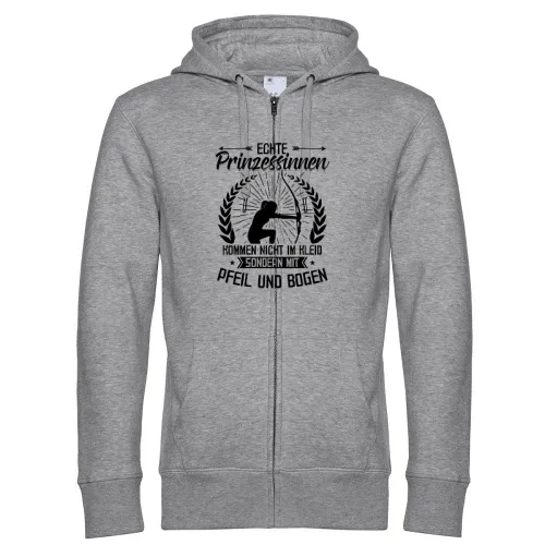 Bogenschießen Prinzessin Bogenschützin Pfeil Bogen Männer Hoodie