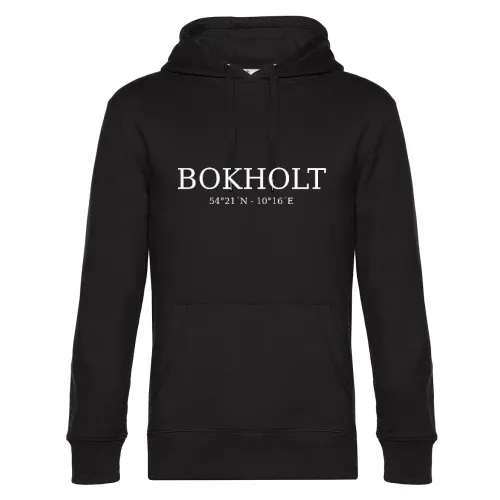 Bokholt Koordinaten Hoodie Männer King Hooded