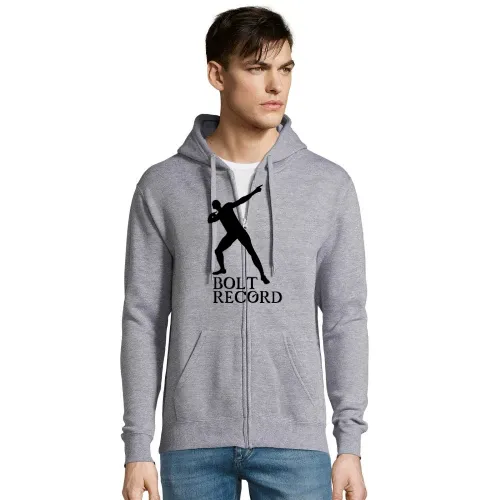 Bolt Record Männer Hoodie