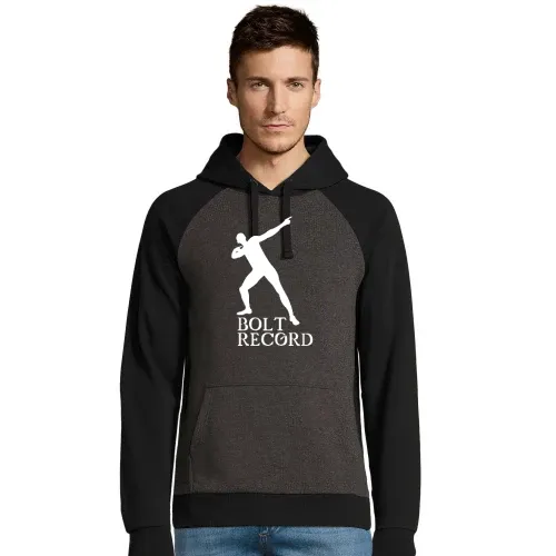 Bolt Record Männer Hoodie