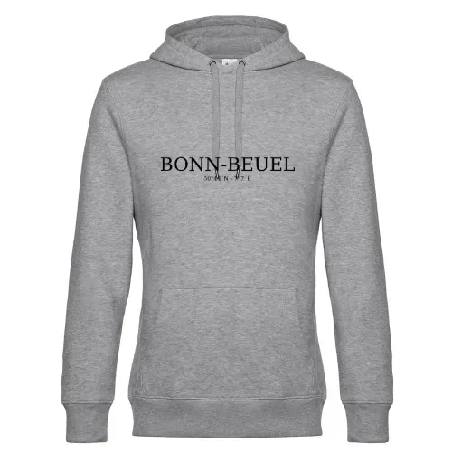 Bonn-Beuel Koordinaten Männer Hoodie