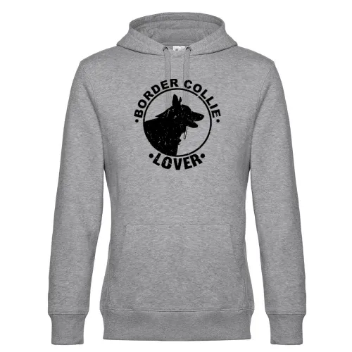 Border Collie Lover Hundewappen Geschenkidee Hoodie Männer King Hooded
