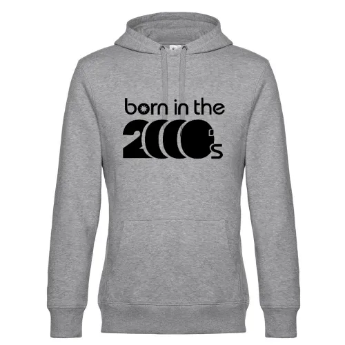 born in the 2000´s Shirt Hoodie Männer King Hooded