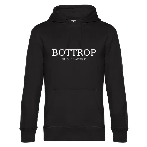 Bottrop Koordinaten Hoodie Männer King Hooded