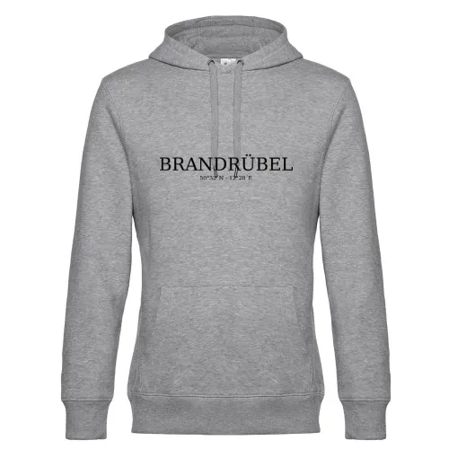 Brandrübel Koordinaten Hoodie Männer King Hooded