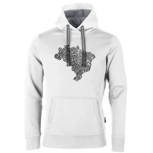 Brasilien Fingerabdruck Männer Hoodie