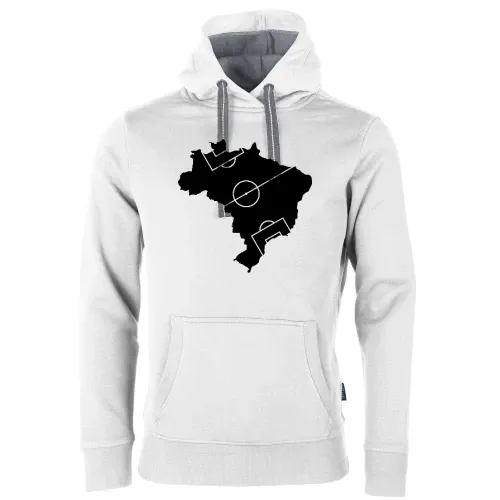 Brasilien Fußballfeld Männer Hoodie