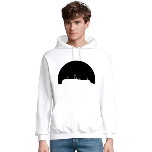 Bremen Fussballstadion im Sonnenuntergang Männer Hoodie