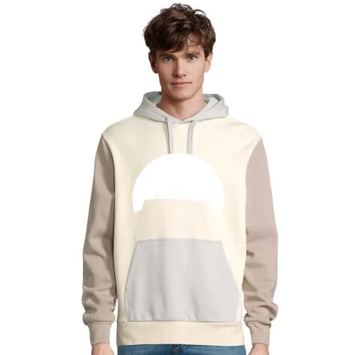 Bremen Fussballstadion im Sonnenuntergang Männer Hoodie