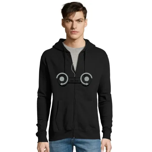 Brustcontroller Hoodie Männer Seven