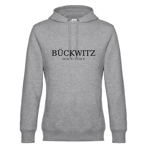 Bückwitz Koordinaten Hoodie Männer King Hooded