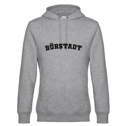 Bürstadt Hoodie Männer King Hooded
