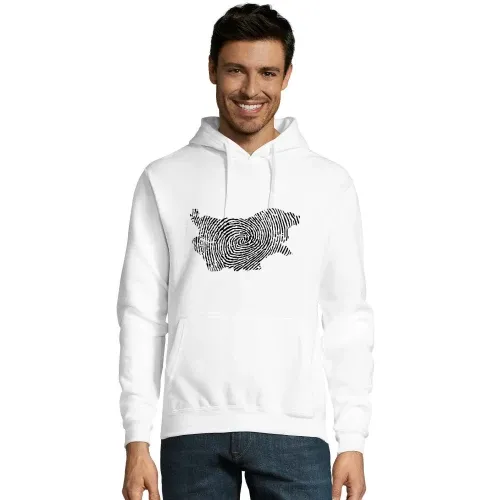 Bulgarein Fingerabdruck Hoodie