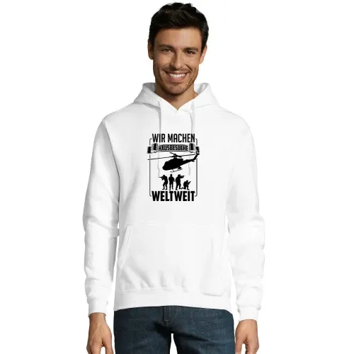 Bundeswehr Armee Motiv Soldat Einsatz Design Hoodie Männer Snake