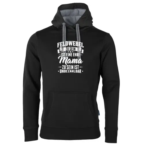 Bundeswehr Feldwebel Mama Mutter Soldatin Soldat Männer Hoodie