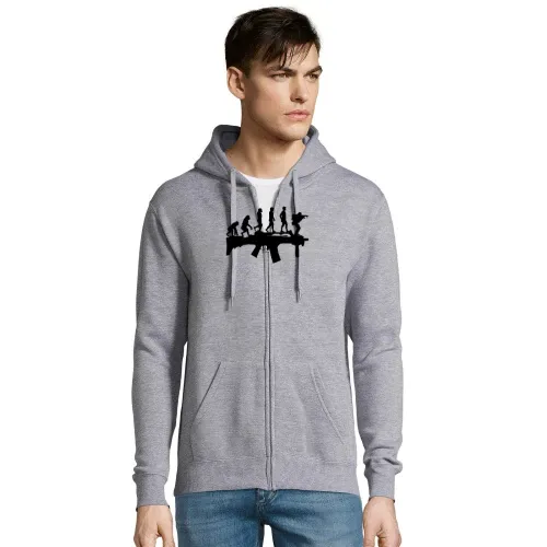 Bundeswehr Soldaten Evolution - Gewehr Soldat Evo Männer Hoodie