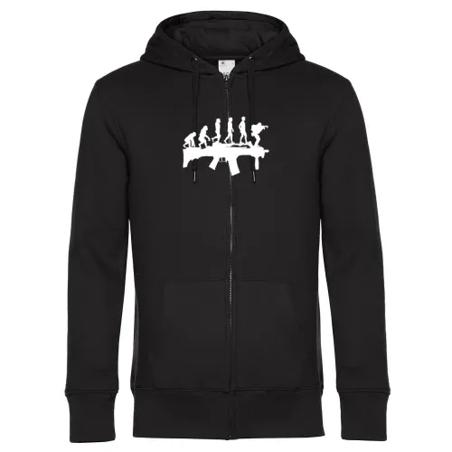 Bundeswehr Soldaten Evolution - Gewehr Soldat Evo Männer Hoodie