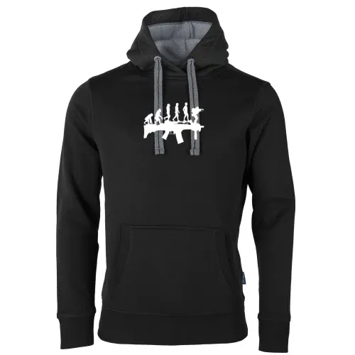 Bundeswehr Soldaten Evolution - Gewehr Soldat Evo Männer Hoodie