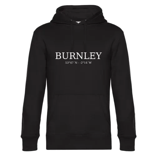 Burnley Koordinaten Hoodie Männer King Hooded