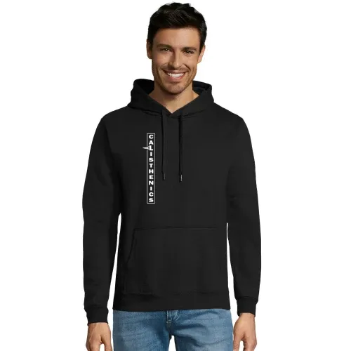 Calisthenics Fitness Training Human Flag Hoodie Männer Snake