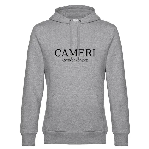 Cameri Koordinaten Hoodie Männer King Hooded