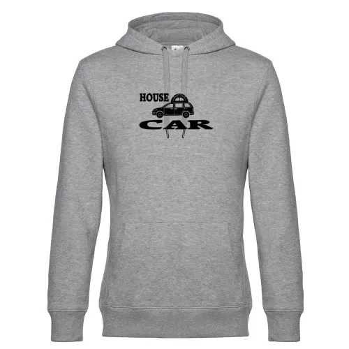 Camper Auto - House Car Camping Minimalist Hoodie Männer King Hooded