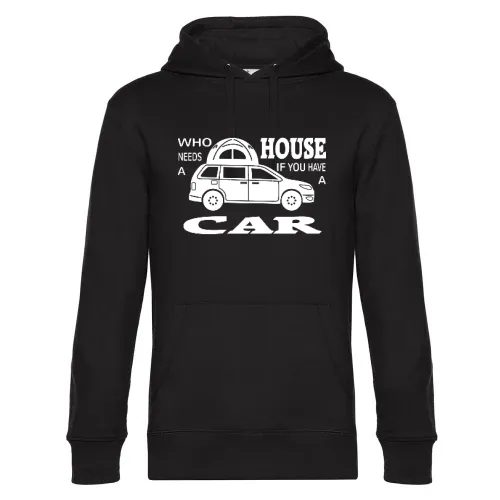 Camper Camping House Car Roof Tent - FARBE WÄHLBAR Hoodie Männer King Hooded